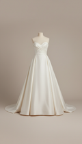 Sweetheart Off‑Shoulder Lace Tulle Wedding Gown